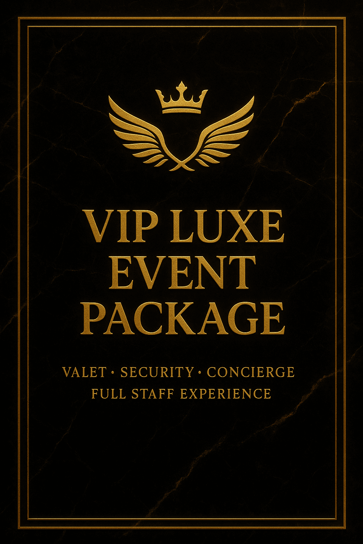 Lush Lounge VIP Luxe package — full concierge night
